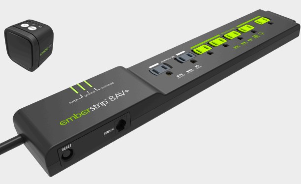 Embertec Emberstrip® AV+ Advanced Power Strip