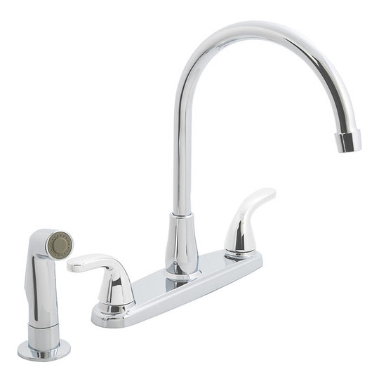 Niagara Earth Luxe High Arc Kitchen Faucet w/Spray, Chrome