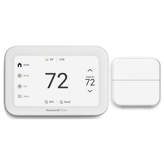 Honeywell Home X8S Smart Thermostat, White w/Sensor